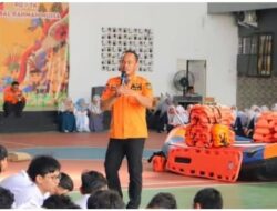 BPBD Kota Medan Edukasi Siswa Keterampilan Hadapi Bencana, dari Water Rescue hingga Penggunaan APAR