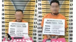 Sat Resnarkoba Polres Tebing Tinggi Ungkap Peredaran Narkoba Dua Pelaku di Amankan  Beserta 257 Gram Sabu