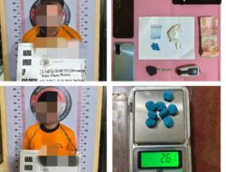 Undercover Polres Tanjungbalai Ringkus Dua Tersangka Pengedar Pil Ekstasi