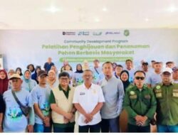 BMM Sumut Dan  PELINDO Regional  1 Gelar Pelatihan Penghijauan di Medan Belawan