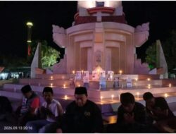 Wartawan Sampang Gelar Doa Bersama, Titip Harapan Keselamatan Lima Jurnalis Hilang saat Liputan Anak Gunung Krakatau