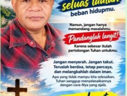 Sebesar Gunung Masalahmu, Seluas Lautan Beban Hidupmu