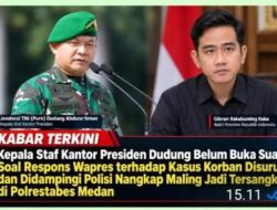 Kepala Staf Kantor Presiden Dudung Belum Buka Suara Soal Respons Wapres terhadap Kasus Korban Disuruh dan Didampingi Polisi Nangkap Maling Jadi Tersangka di Polrestabes Medan