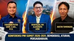 Bursa Ketum PWI Sumut 2026 Memanas, Farianda, Rianto Hingga Austin Tumengkol Adu Kekuatan