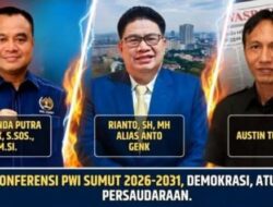 Bursa Ketum PWI Sumut 2026 Memanas, Farianda, Rianto Hingga Austin Tumengkol Adu Kekuatan