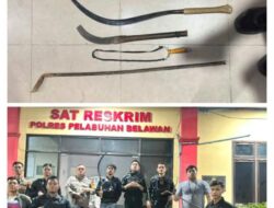 Tim Macan Polres Pelabuhan Belawan Amankan 13 orang Pemuda yang diduga terlibat aktivitas Geng Motor dan Tawuran di Wilayah Hukum Polres Pelabuhan Belawan