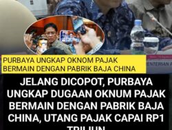 Jelang Dicopot, Purbaya Ungkap Dugaan Oknum Pajak Bermain dengan Pabrik Baja China, Utang Pajak Capai Rp1 Triliun