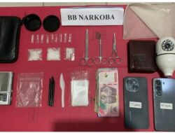 Sabu 12,85 Gram Ditemukan di Rumah Warga, Pemuda di Kateman Diamankan