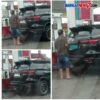 Aktivitas Penggantian Plat Nomor Toyota  Fortuner di SPBU Jalan Dr Mansur Jadi Sorot Publik