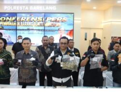 Satresnarkoba Polresta Barelang  Gelar Konferensi Pers Pemusnahan Barang Bukti Narkotika