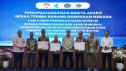 Terima Barang Rampasan Negara dari KPK, Sekjen ATR/BPN: Untuk Mendukung Layanan kepada Masyarakat