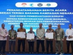 Terima Barang Rampasan Negara dari KPK, Sekjen ATR/BPN: Untuk Mendukung Layanan kepada Masyarakat
