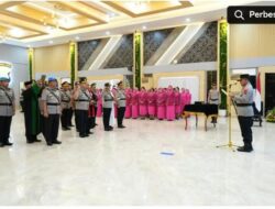 Kapolda Sumut Irjen Pol Whisnu Hermawan Februanto lantik sejumlah Pejabat Baru