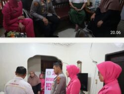 Kapolres Binjai Anjangsana dan Berikan Tali Asih kepada Personel yang Sakit Menahun
