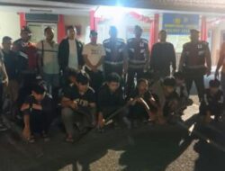 Tim Sergap Polres Asahan Amankan 10 Remaja Diduga Hendak Tawuran, Sajam dan 6 Sepeda Motor Diamankan