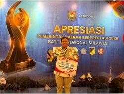 Enrekang Raih Penghargaan Terbaik I Layanan Pendidikan Regional Sulawesi