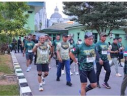 2.500 Peserta Tumpah Ruah di Mulawarman Run 5K, Wakapolda Kaltim Berbaur Bersama Warga