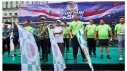 20 Ribu Peserta Tumpah ke Lapangan Merdeka, Rico Waas Bersama Pangdam dan Wagubsu Lepas Fun Run 5K