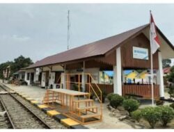 Seabad Lebih Usia Moda Transportasi Stasiun Sei Bejangkar ,Layani 42.289 Pelanggan hingga Agustus 2026