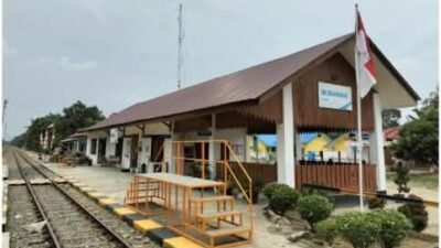 Seabad Lebih Usia Moda Transportasi Stasiun Sei Bejangkar ,Layani 42.289 Pelanggan hingga Agustus 2026
