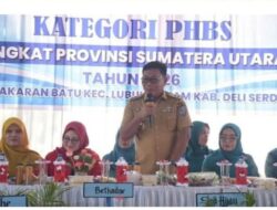 Desa Bakaran Batu Wakili Deli Serdang dalam Evaluasi PHBS Tingkat Sumut