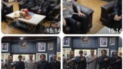 Kapolres Binjai AKBP Bimo Moernanda Bangun Sinergi dengan Bawaslu Langkat