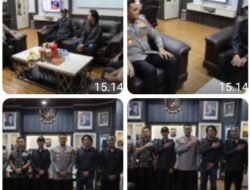 Kapolres Binjai AKBP Bimo Moernanda Bangun Sinergi dengan Bawaslu Langkat