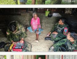 Sambut HUT TNI Ke-81: Satgas Yonif 645/GTY Gelar Bakti Sosial dan Pengobatan Gratis bagi Warga Distrik Kelila