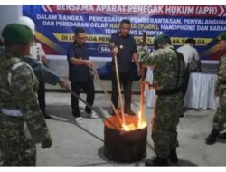 Lapas Sibolga Gelar Razia Gabungan Bersama APH, 31 Kamar Hunian Diperiksa
