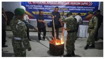 Lapas Sibolga Gelar Razia Gabungan Bersama APH, 31 Kamar Hunian Diperiksa
