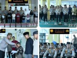 Peringati Maulid Nabi, Kapolres Aceh Timur Santuni Anak Yatim, Tekankan Teladan Akhlak Rasulullah