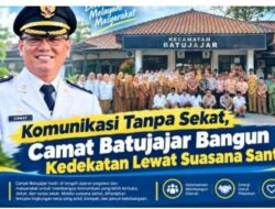 Komunikasi Tanpa Sekat, Camat Batujajar Bangun Kedekatan  Silahturahmi Lewat Suasana Santai