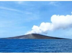 Daratan Gunung Anak Krakatau Kini 341,5 Hektare, Melampaui Luas Sebelum Erupsi 2018