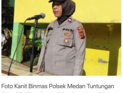 Polsek Medan Tuntungan Go To School,Beri Edukasi Cegah Tawuran dan Kenakalan Remaja