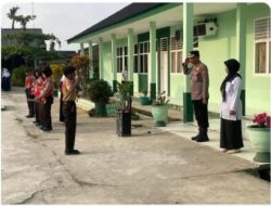 Kapolsek Pitumpanua Jadi Irup di MTsN 3 Wajo, Titip Pesan Keselamatan dan Masa Depan Pelajar