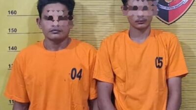 Dua Terduga Pelaku Curanmor Ditangkap Polsek Binjai Kota, Kapolres Tegaskan Komitmen Berantas 3C