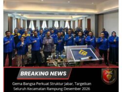 Rakorwil DPW Partai Gema Bangsa Perkuat Struktur Jabar, Targetkan Seluruh Kecamatan Rampung Desember 2026