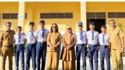 Tujuh Siswa SMPN 34 Medan Sabet Juara II Piala Wali Kota Pertandingan Sepakbola Antar Medan Maimun