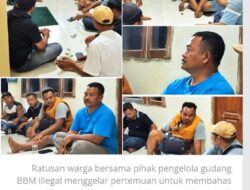 Ratusan Warga Temu Puri Datangi Lokasi Gudang, Pertanyakan Aktivitas Mobil Tangki Dan Minta Aparat Hukum Cepat Turun Tangan