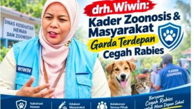 Kader zoonosis dan Masyarakat adalah Mata dan Telinga kami di lapangan Cegah Rabies