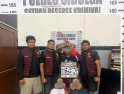 Satreskrim Polres Sibolga Ungkap Kasus Pencurian dengan Pemberatan (curat) terhadap Kabel Grounding atau kabel Anti Petir Milik Stasiun Radio Pantai Sibolga