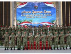 Mako Kodam XIX/Tuanku Tambusai Gelar Kenaikan Pangkat 41 Perwira