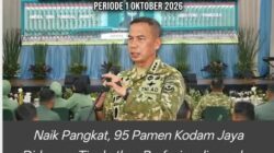 Pangdam Jaya Pimpin Laporan Korps Kenaikan Pangkat 95 Pamen: Wujud Penghargaan dan Peningkatan Tanggung Jawab
