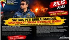 Satma AMPI Madina Sorot  Kinerja Satgas Peti :Jangan Biarkan  Masyarakat Bertindak Sendiri