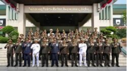 Kasdam IV/Diponegoro Brigjen TNI M. Andhy Kusuma, S.Sos., M.M., M.Han., CRFA., Pimpin Upacara Peringatan HUT ke-81 Tentara Nasional Indonesia di Makodam
