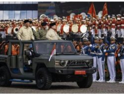 Presiden Prabowo Pimpin Upacara Peringatan HUT ke-81 TNI di Cilangkap