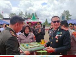 HUT ke-81 TNI, Polres Bener Meriah Berikan Surprise sebagai Wujud Soliditas dan Sinergitas TNI-Polri