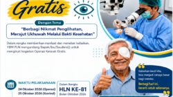 Bakti Sosial Operasi Katarak Gratis