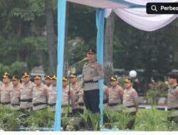 Kapolda Sumut Irjen Pol Sonny Irawan Pimpin Apel Perdana di Mapoldasu yang dihadiri para PJU dan seluruh Kapolres Jajaran