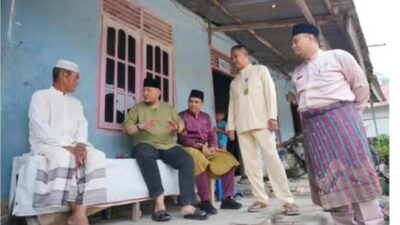 HUT ke-27 Kabupaten Siak, Diskominfo Salurkan Sembako untuk Lansia dan Warga Kurang Mampu